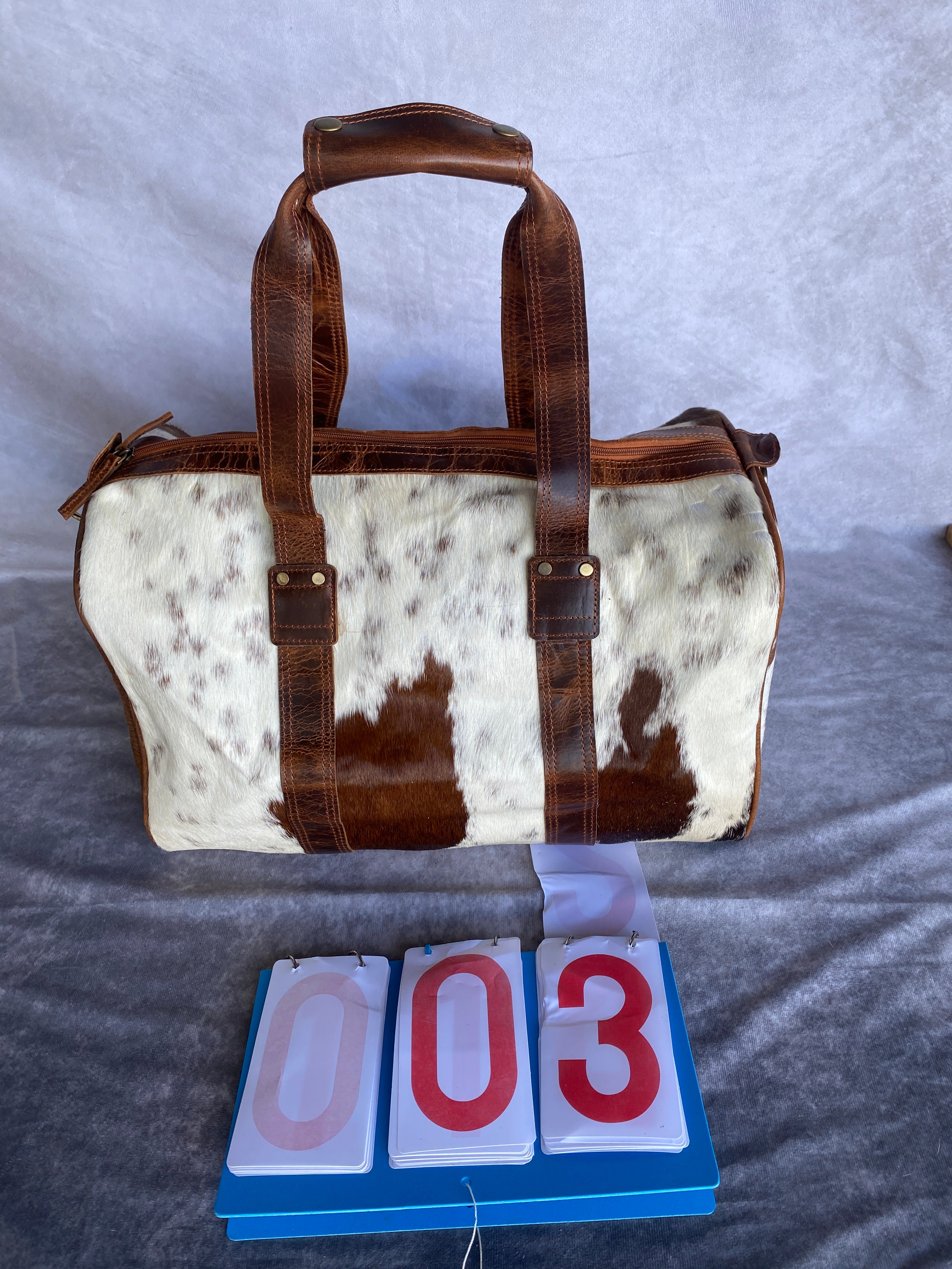 Cowhide Duffel Bags - Medium