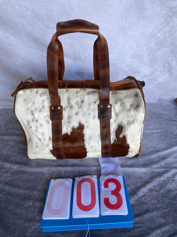 Cowhide Duffel Bags - Medium