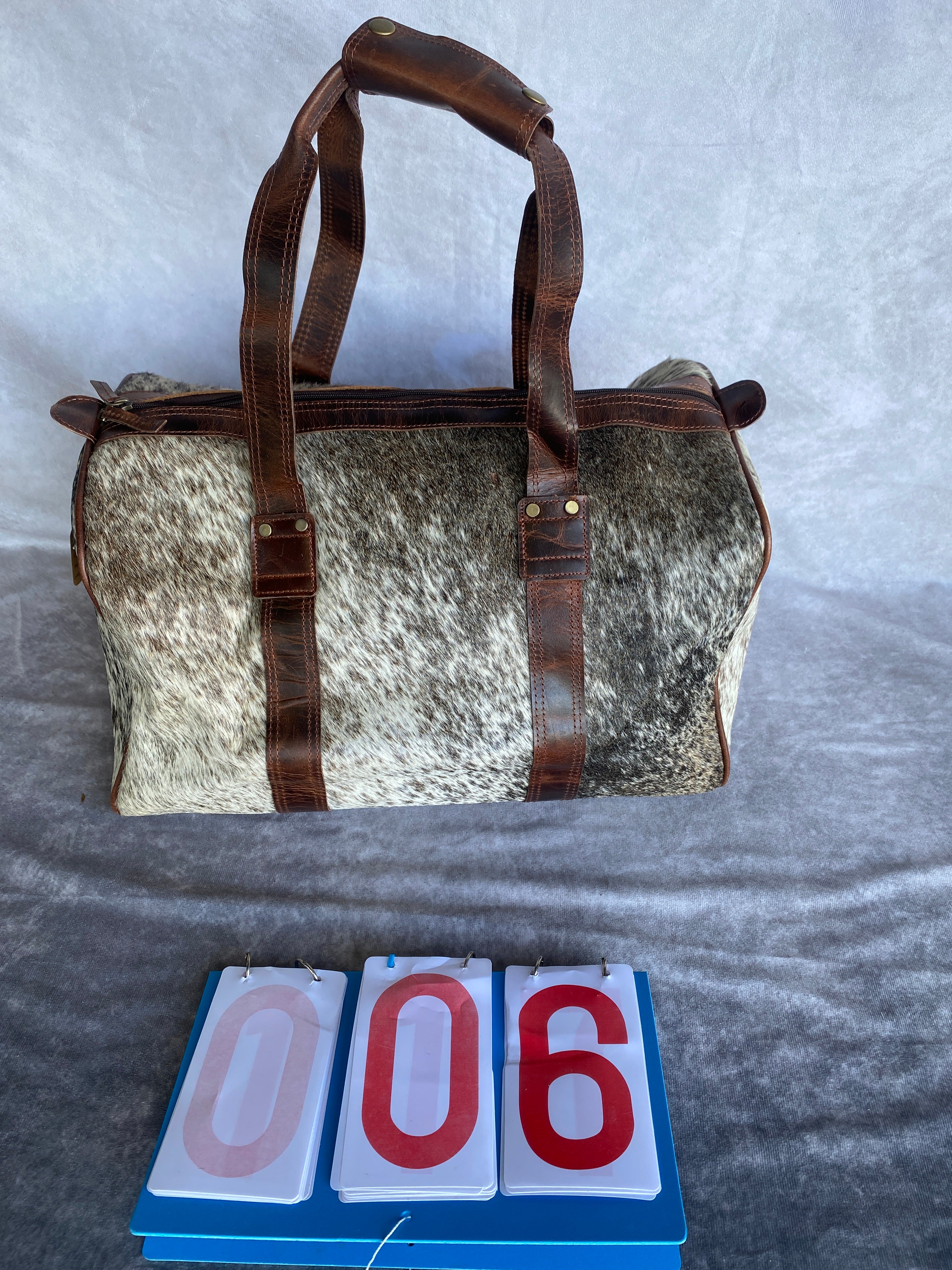 Cowhide Duffel Bags - Medium