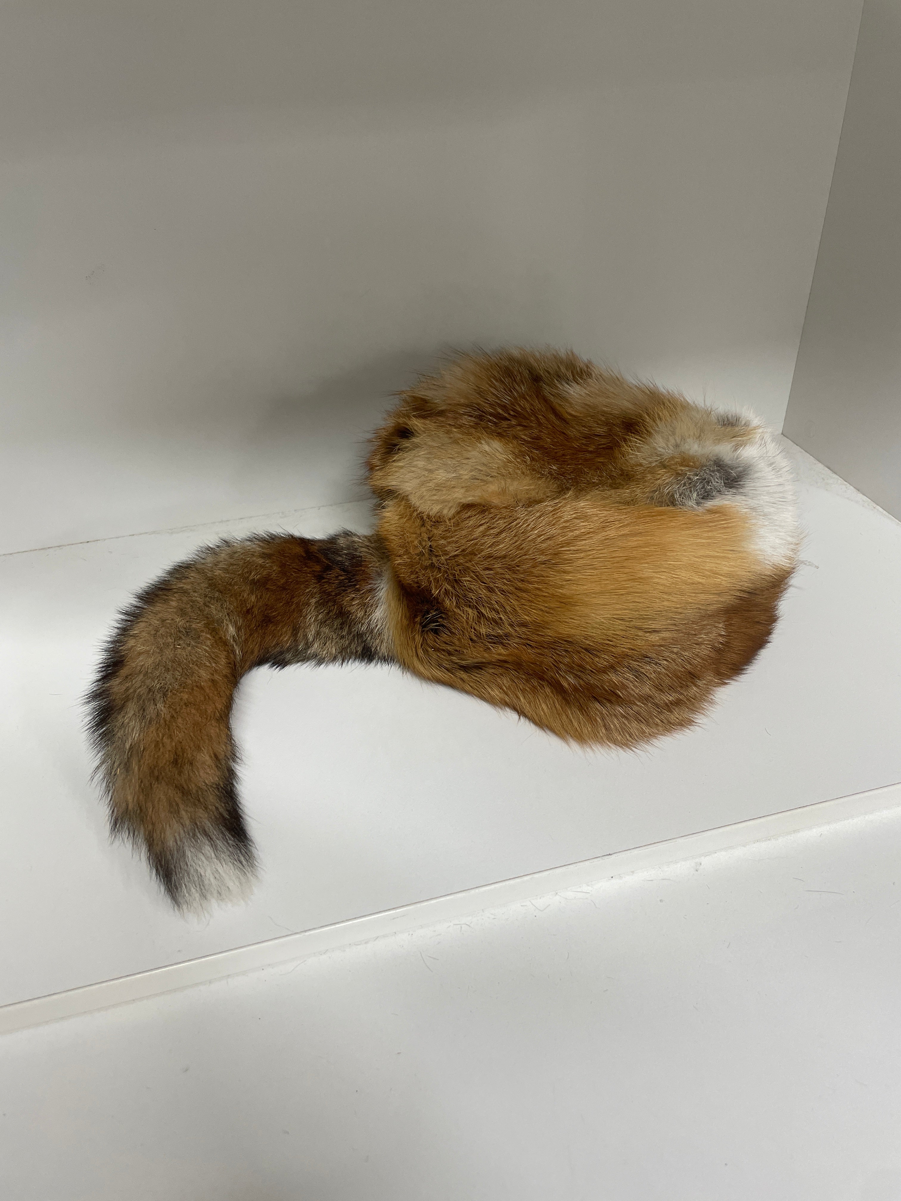 Hats - Fox Fur With Tail