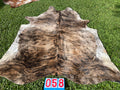 Cowhide 58 Brindle White Belly