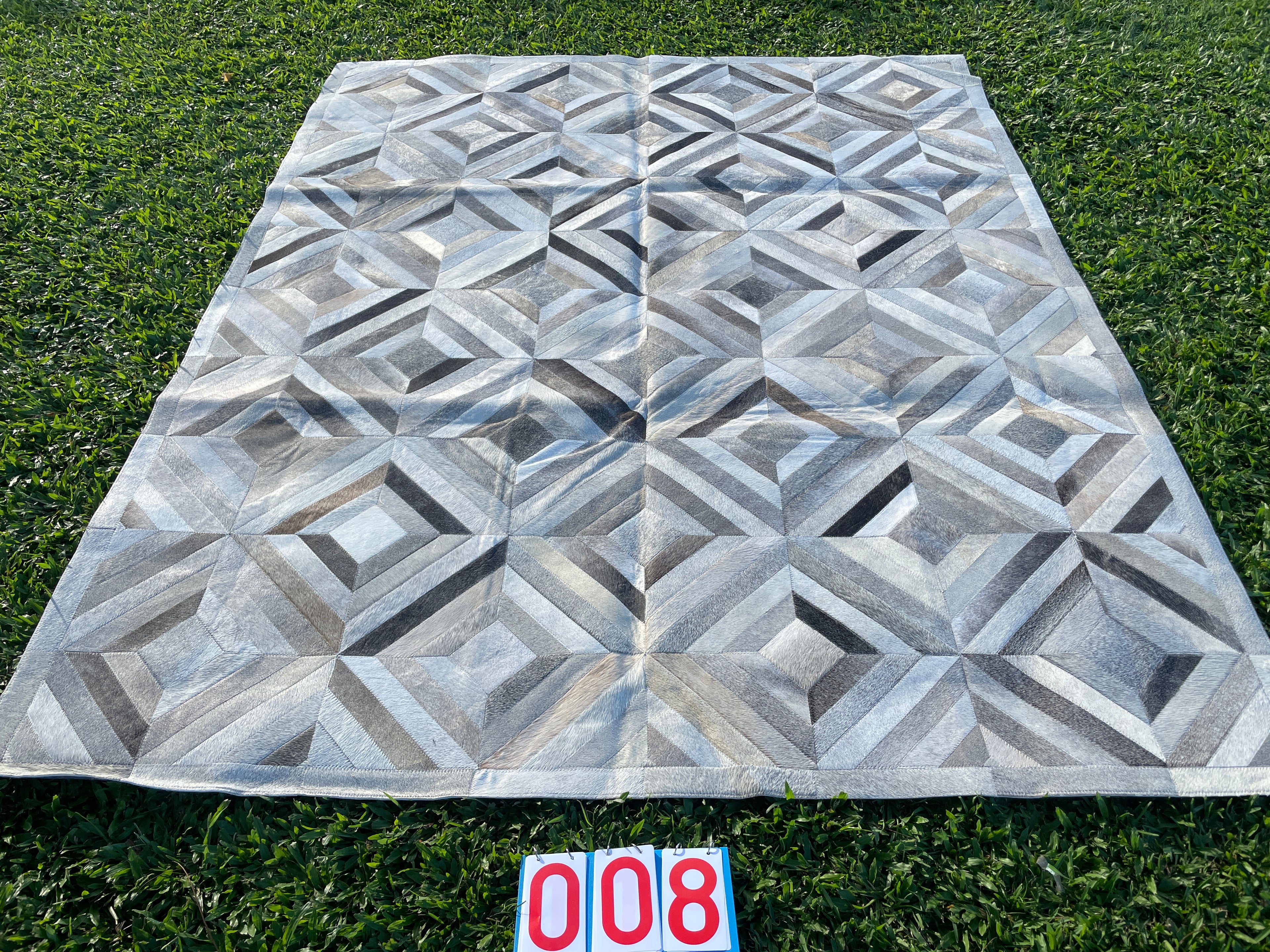 Cowhide - Patchwork Rug 08
