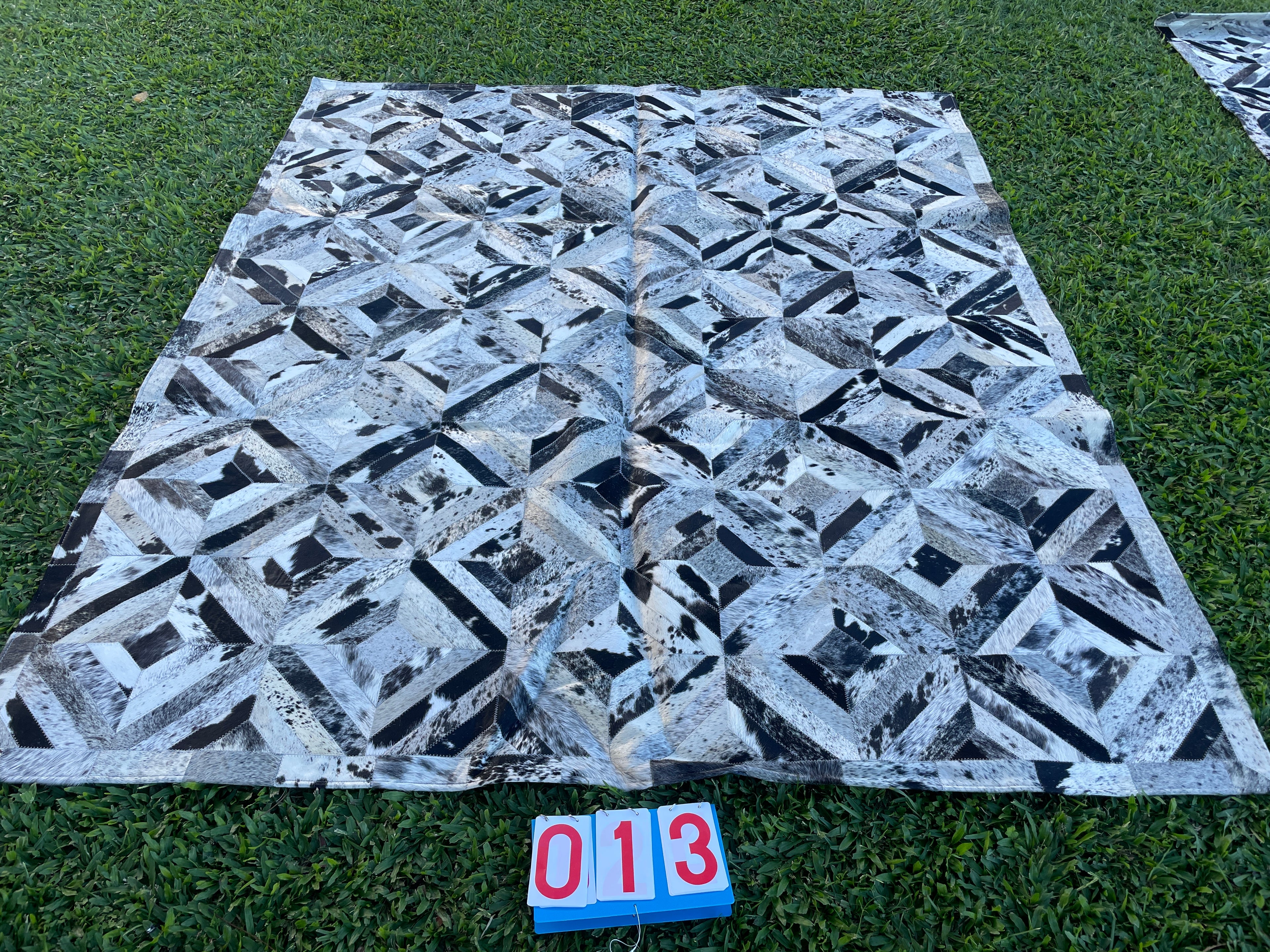Cowhide - Patchwork Rug 13