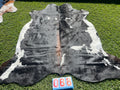 Cowhide 68 Red, Black and White