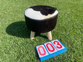 Cowhide Footstool 03