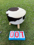 Cowhide Footstool 07