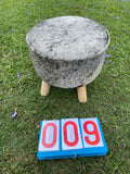 Cowhide Footstool 09