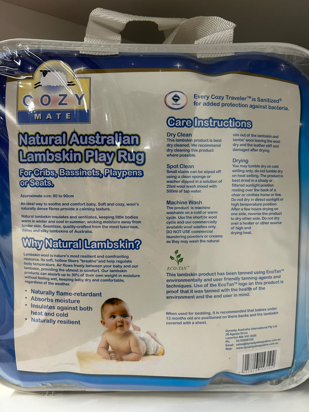 Sheepskin Rug - Baby Play Mat