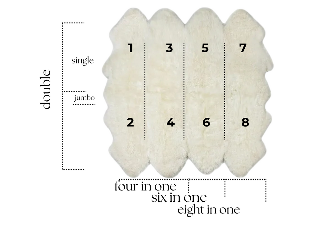 Sheepskin Rug - White