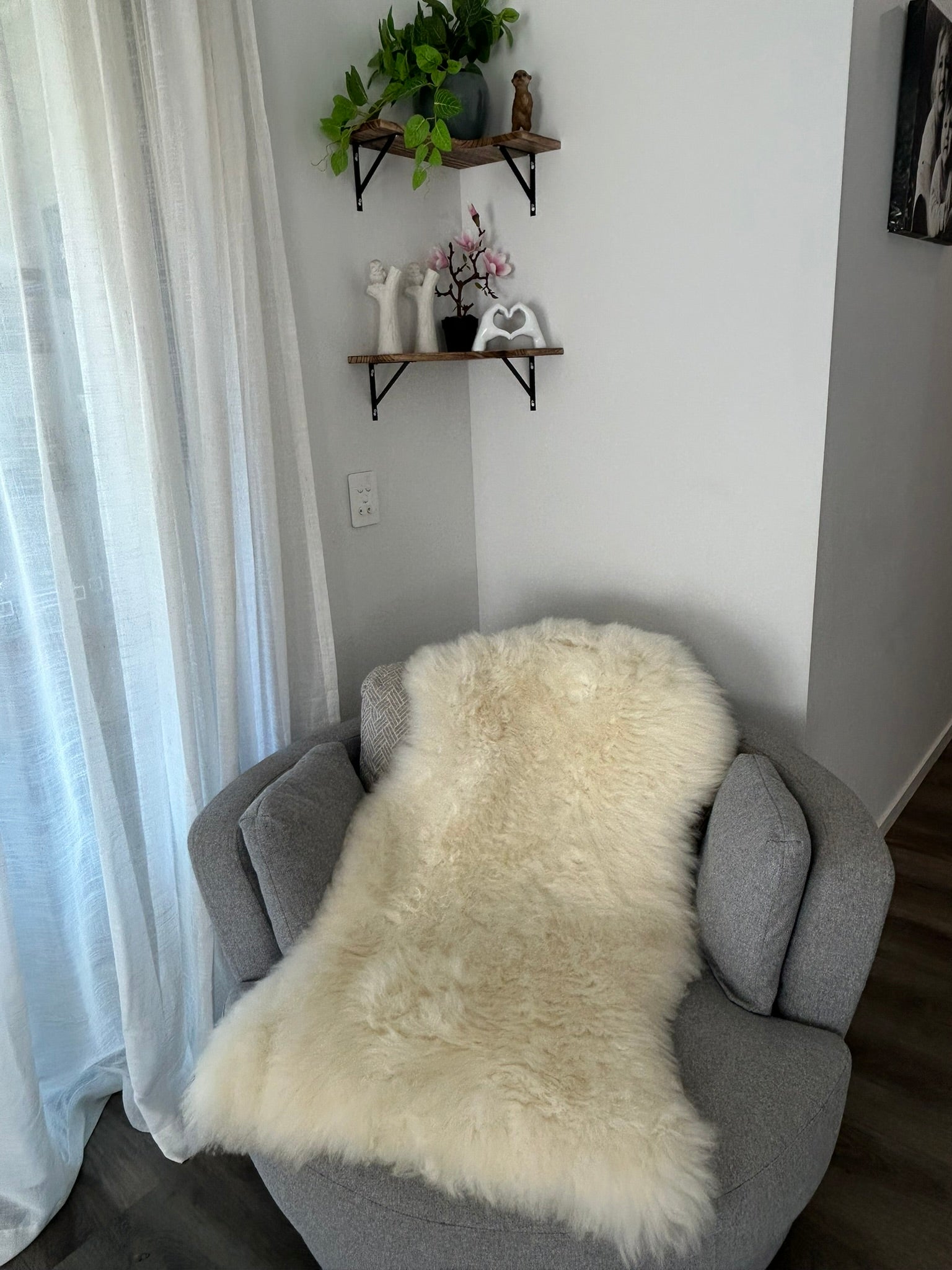 Sheepskin Rug - White