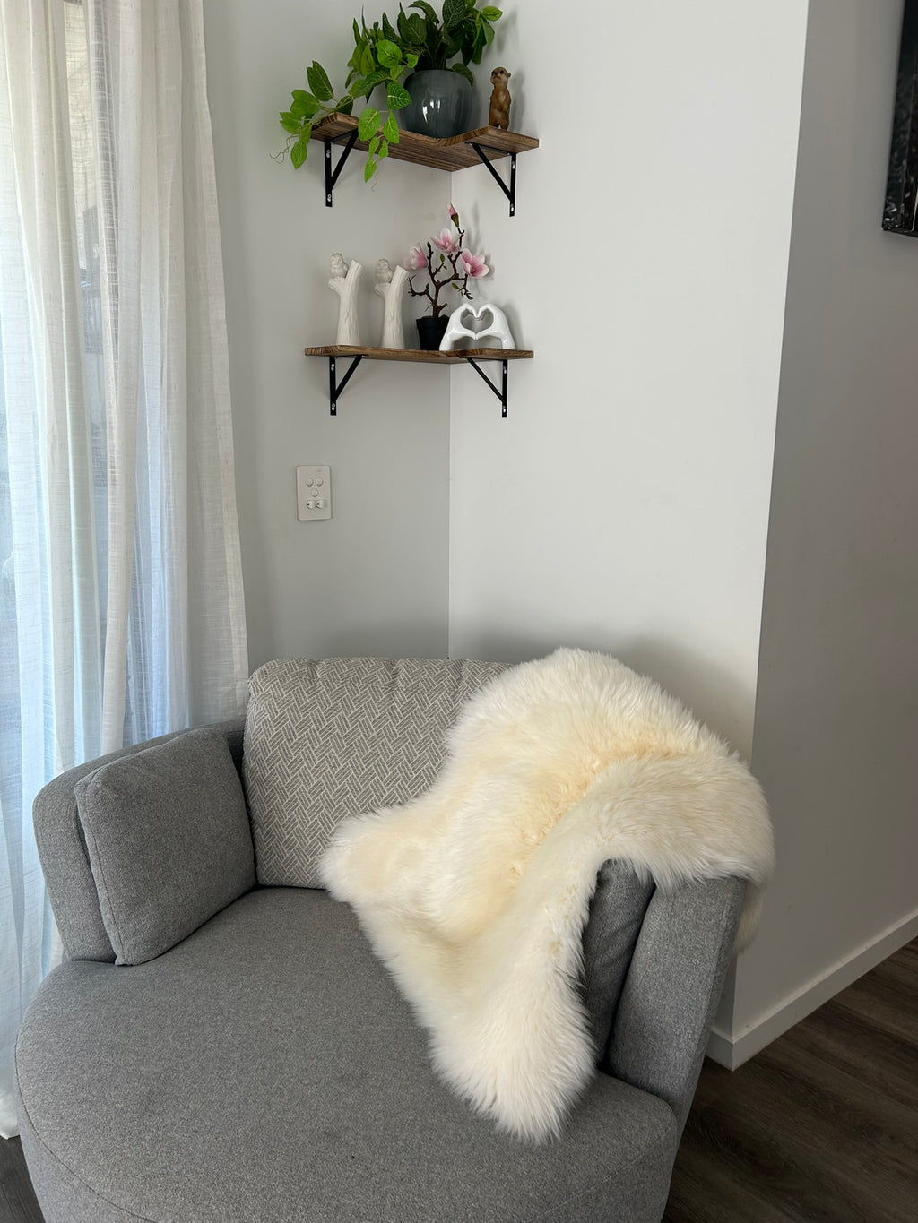 Sheepskin Rug - White