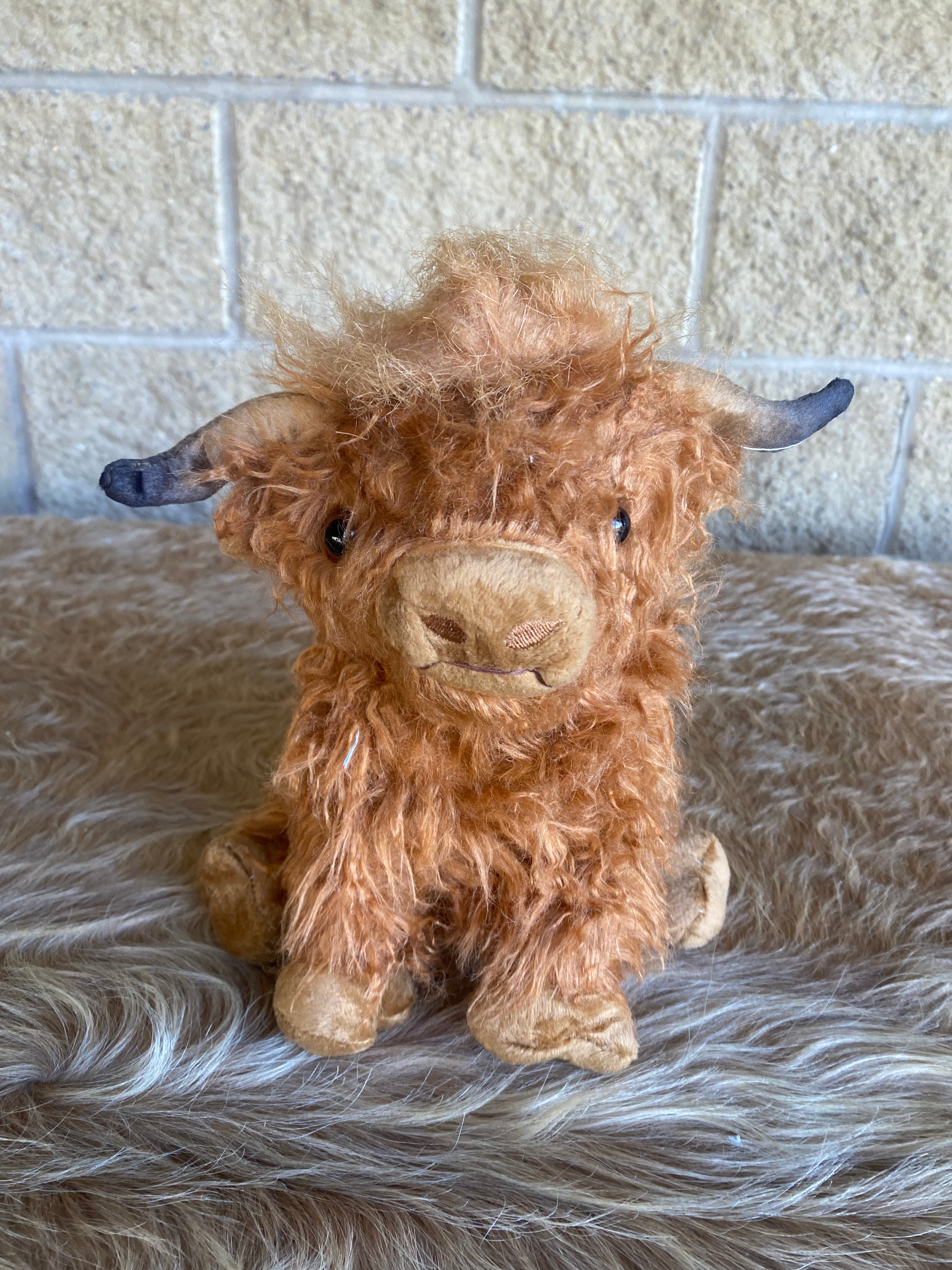 Highland cow discount cuddly toy