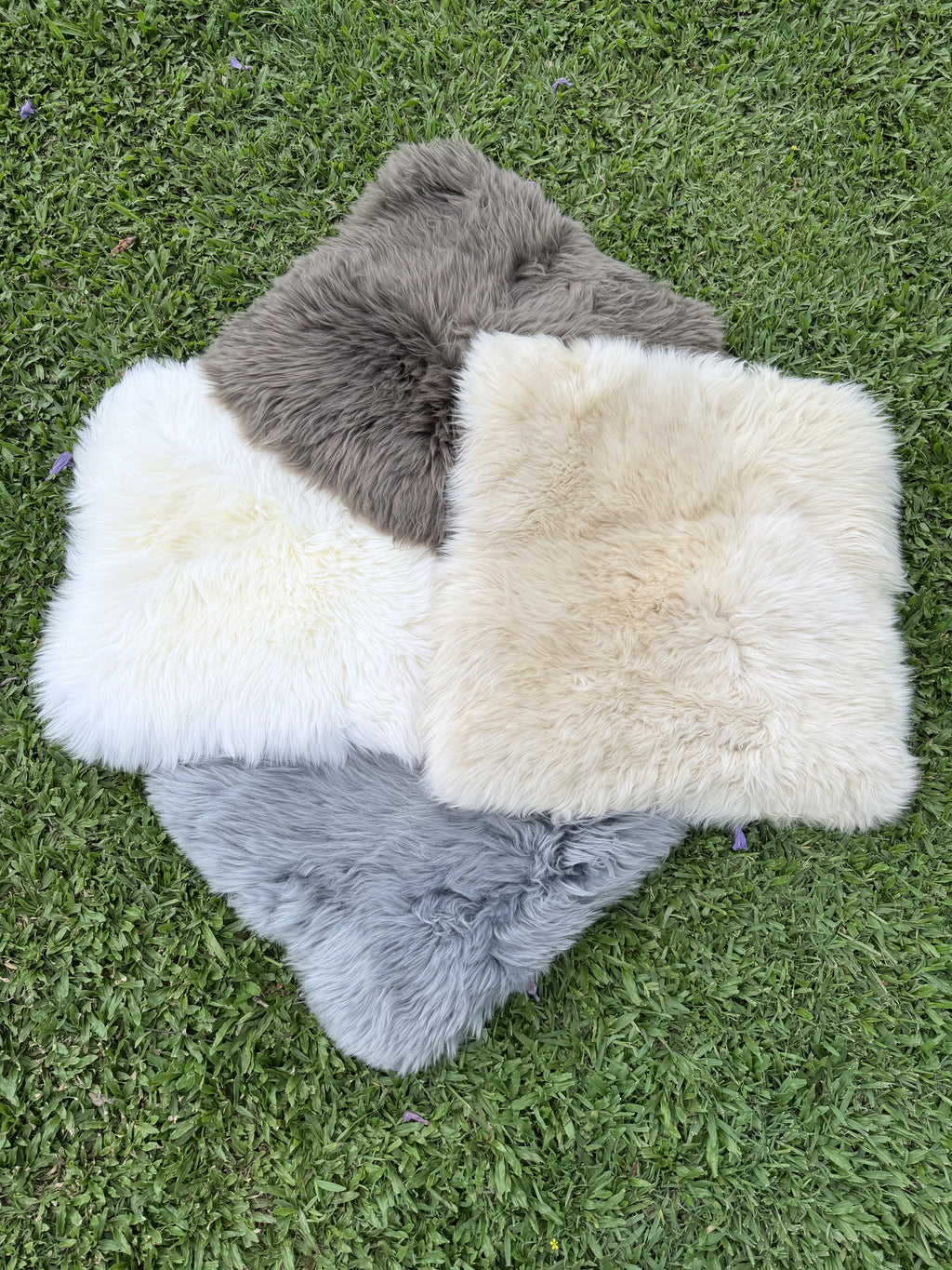 Sheepskin Rug - Squares